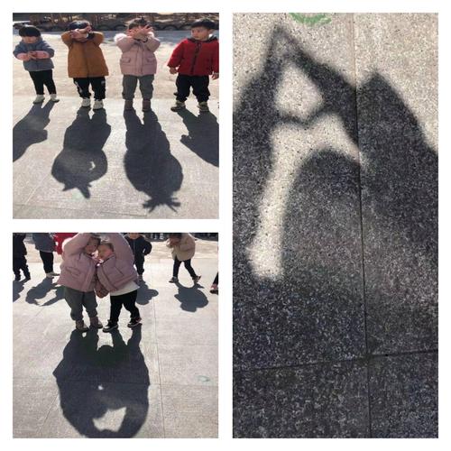 小二班科学探究活动:《影子,你好》