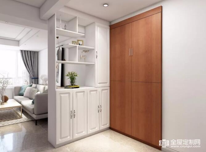 欧邦全屋定制隔断柜能做什么不好意思你问反了