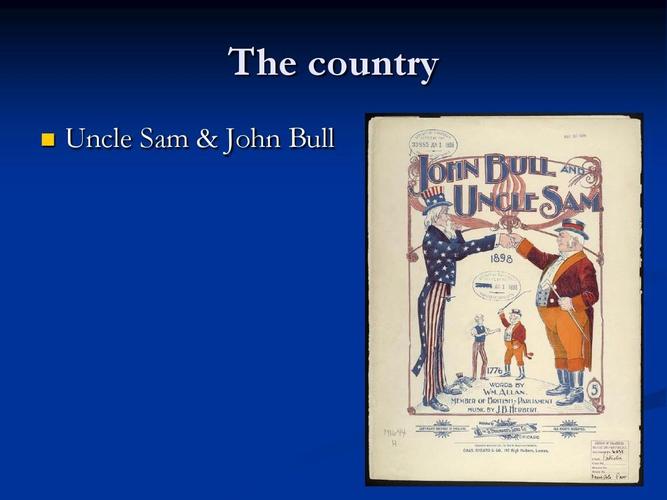英语国家概况 the country   uncle sam & john bull