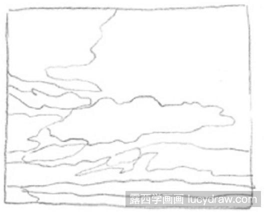 儿童画教程:怎么画火烧云