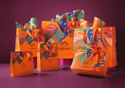 色彩插画!手提袋包装设计