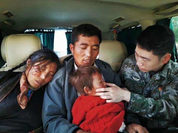 日喀则军分区副司令陈宗友带领边防战士前往日喀则市岗巴县执行任务