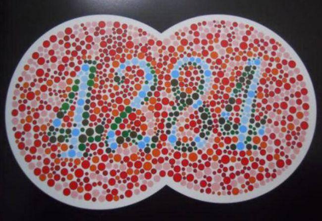 最新驾校色盲测试图,从易到难,看得出图6的人终身与驾照无缘!