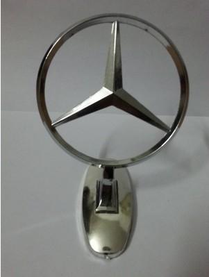奔驰c200 e200 e260l e300 s300 s350 车标 奔驰立标 机盖标标志