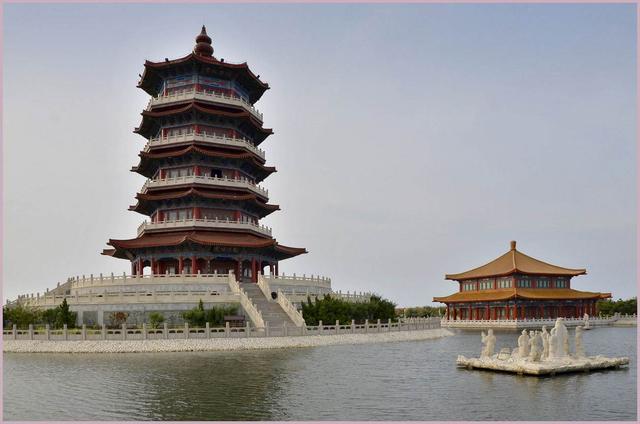 古代四大名楼之一,山东烟台的蓬莱阁,神秘的八仙过海