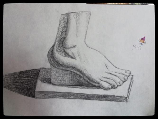 素描石膏手脚