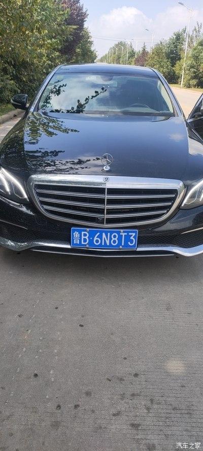 出19年奔驰e300立标时尚42万跑了四万公里