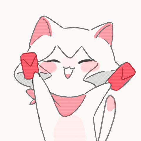 蘑菇头猫猫卡通表情包(六月)