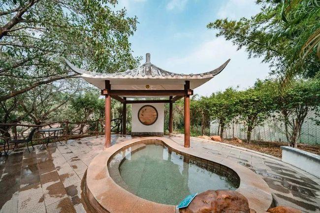 台山康桥温泉度假村499元开抢入住别墅双早双人温泉水上乐园温泉泳道