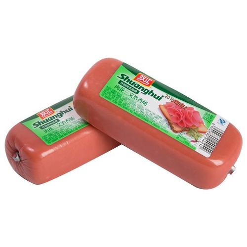 双汇肉花三文治香肠300g 火腿肠切片火锅烧烤材料 整箱批发-tmall.