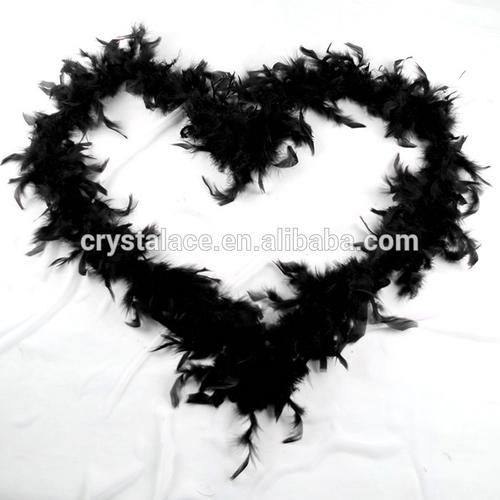 wholesale fluffy feather boa, feather trim for party decoration