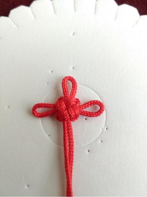 绳结编法图解中国结之吉祥结的编法