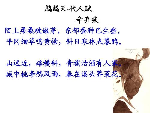 鹧鸪天·代人赋ppt