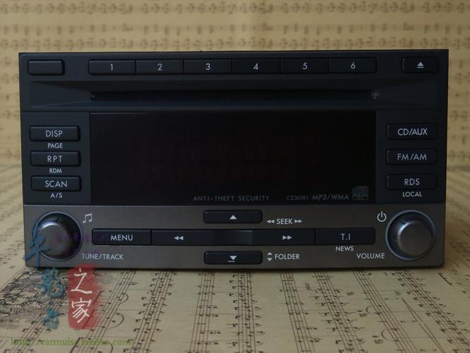 斯巴鲁森林人 原车cd机 歌乐产音质强捍 cd/收音