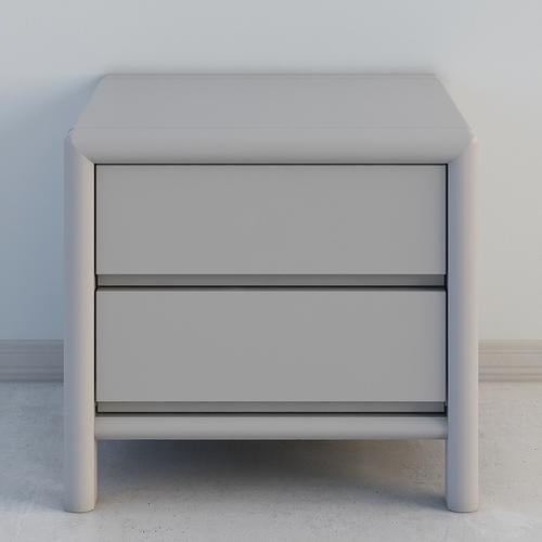 v25-01b床头柜3d模型下载 - 床头柜模型 - 酷家乐