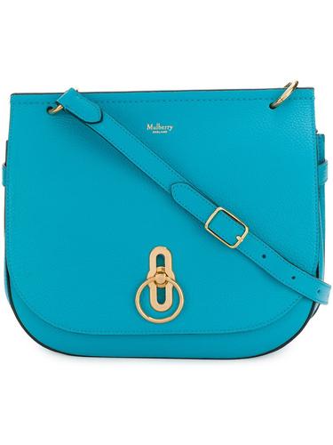 mulberry amberley satchel - blue