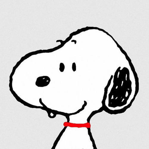 史努比情侣头像一对