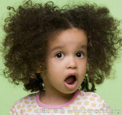 小公主diy漂亮时尚造型再来一款趣味的女童发型,喜感的棕色爆炸头