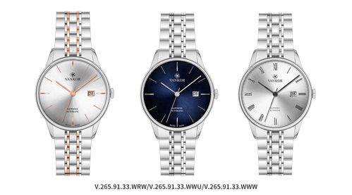 凡高vankor卓越系列腕表儒雅大气,演绎腕间别样精彩