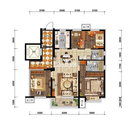 碧桂园银河城项目户型图