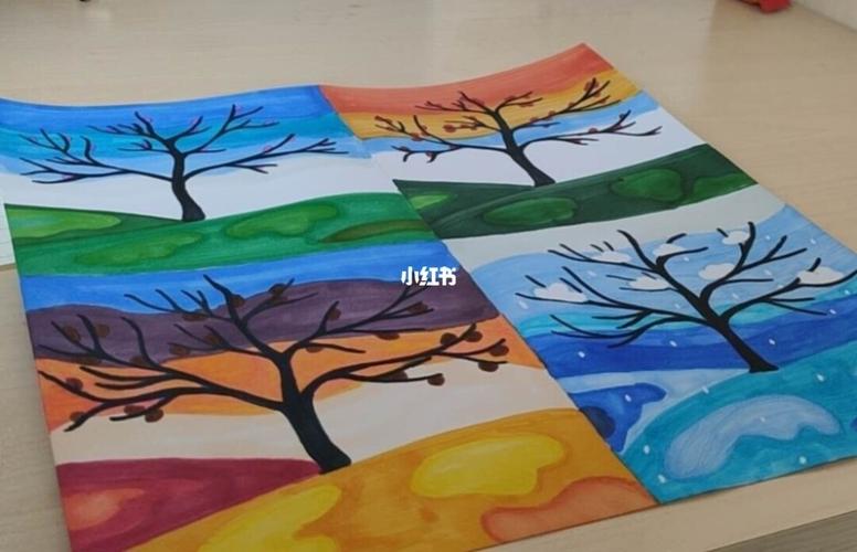 四季~_色彩构成_文化_绘画