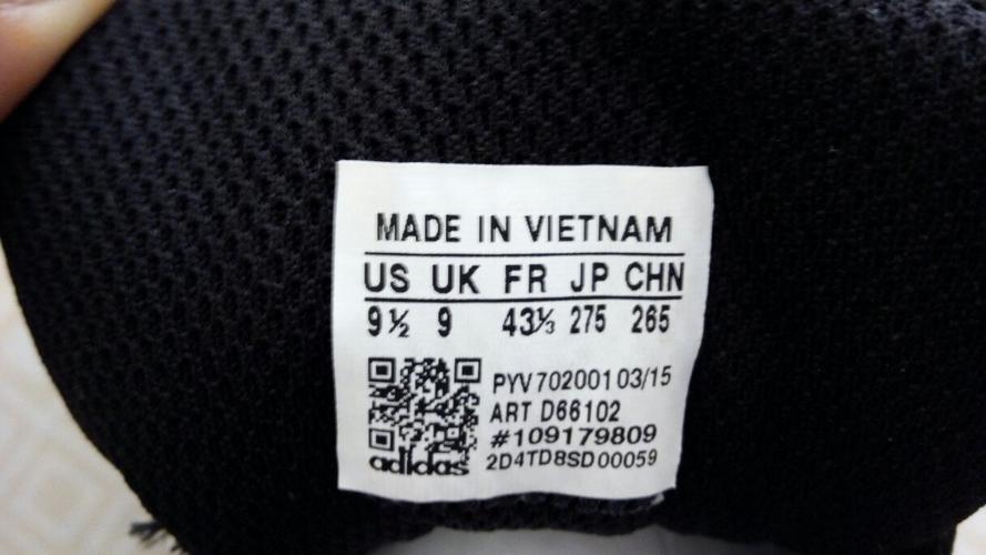 vietnam阿迪达斯真假识别