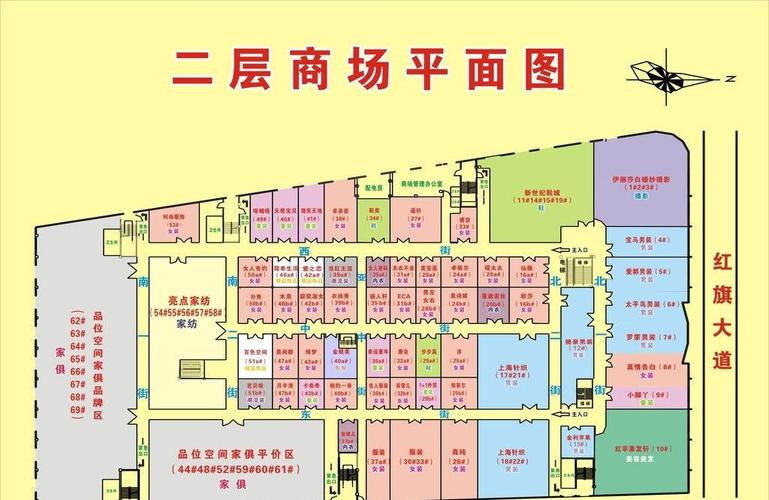 商场平面图设计效果图