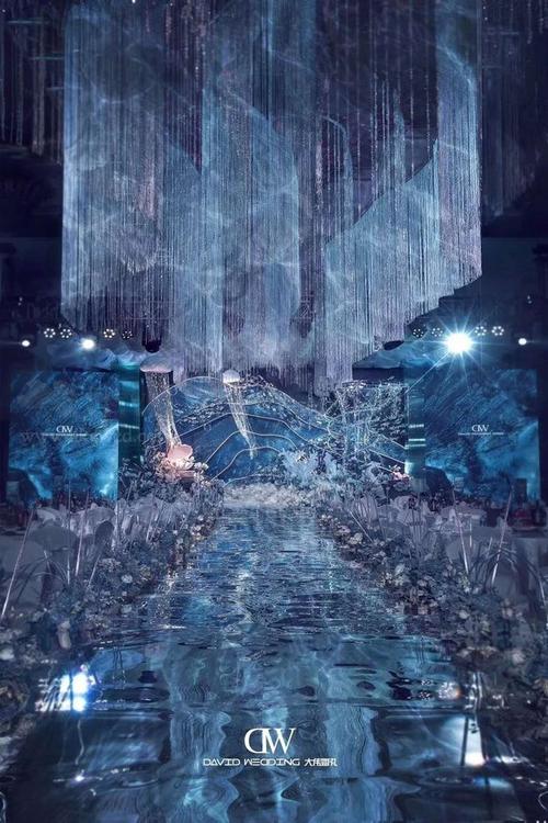 大连大伟婚礼-香格里拉酒店 overflow | 漾 梦幻海洋风-真实婚礼案例