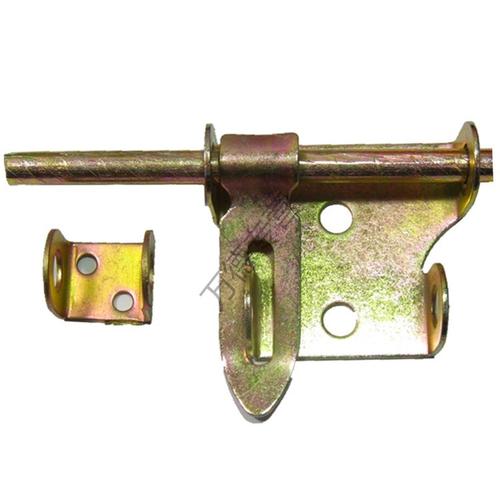 防盗门加厚加长u型镀彩铁门锁大铁门重型明装插销门栓