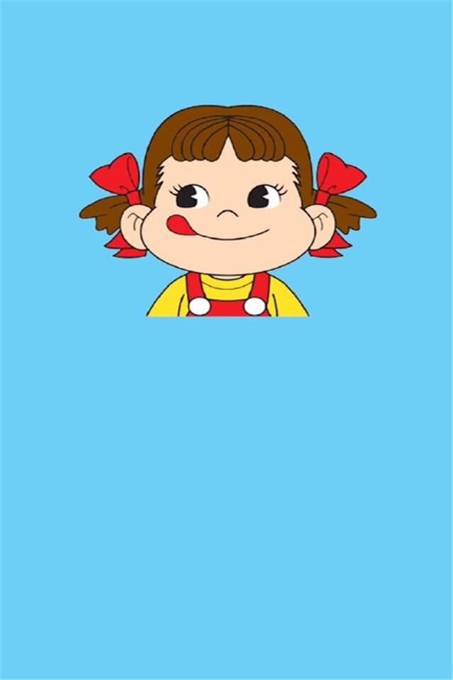 可爱不二家牛奶兄妹手机桌面壁纸下载