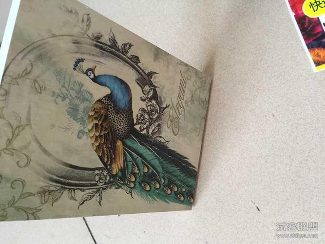 摆台装饰画拉米娜水晶版画摆件