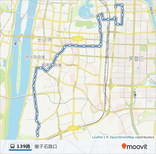 公交139路的线路图