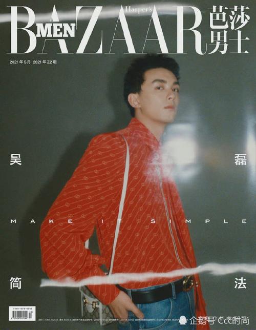 文艺复兴男孩吴磊芭莎男士封面人物