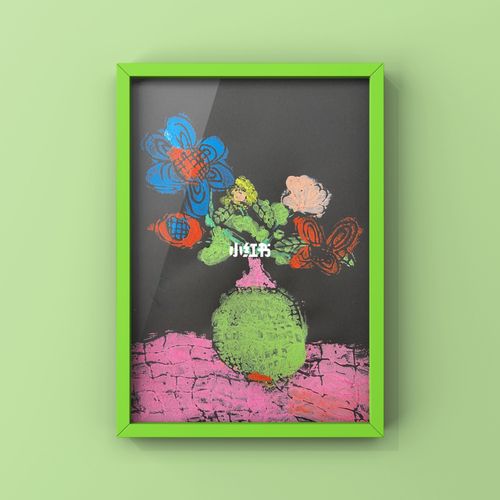 粉印版画_绘画_文化_绘画