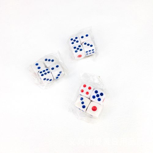 筛子色子骰子 12号圆角骰子数字 塑料色子酒吧ktv色子