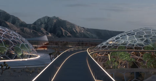 星际实验室建造沙漠村庄以探讨"火星移民"可能性