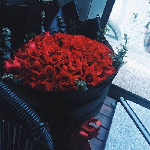 99朵红色玫瑰花/福州花店鲜花同城速递/情人节生日