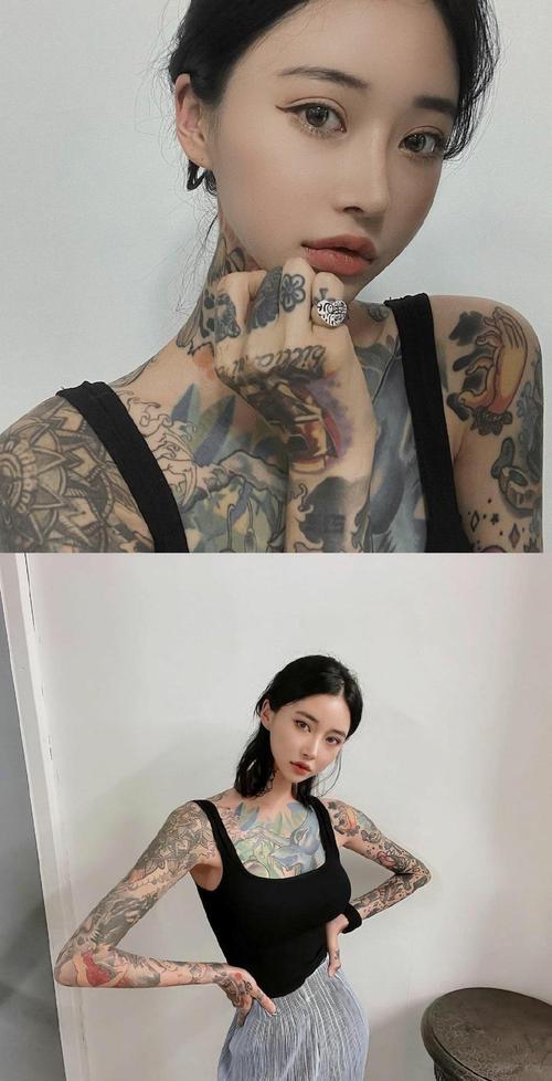 涨姿势ins美图录:韩国纹身美女 安理娜