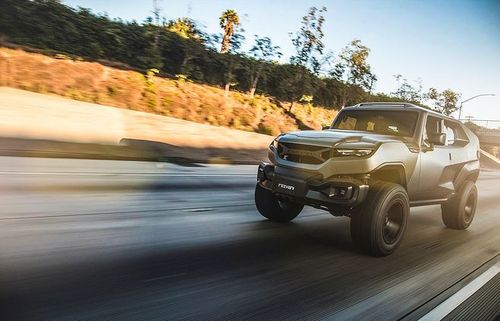 rezvani tank : i was responsible from the exterior design, art