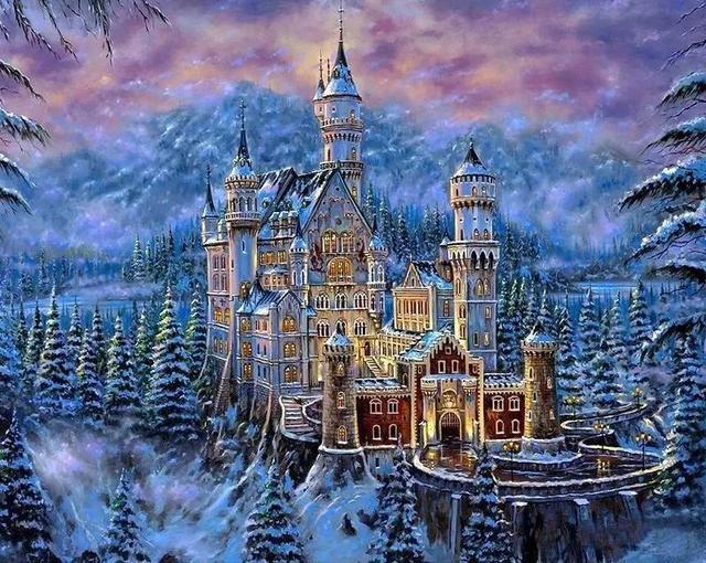 原创新天鹅堡,童话城堡王子与公主的旷世不伦之恋