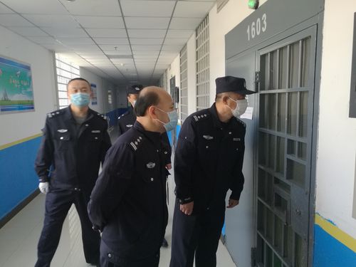 【大庆公安·监管支队】陈立福同志参加直属看守所早交接班 部署推进