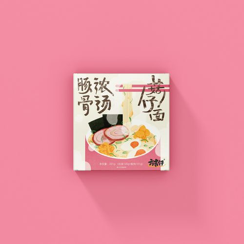 方吉仔拉面包装