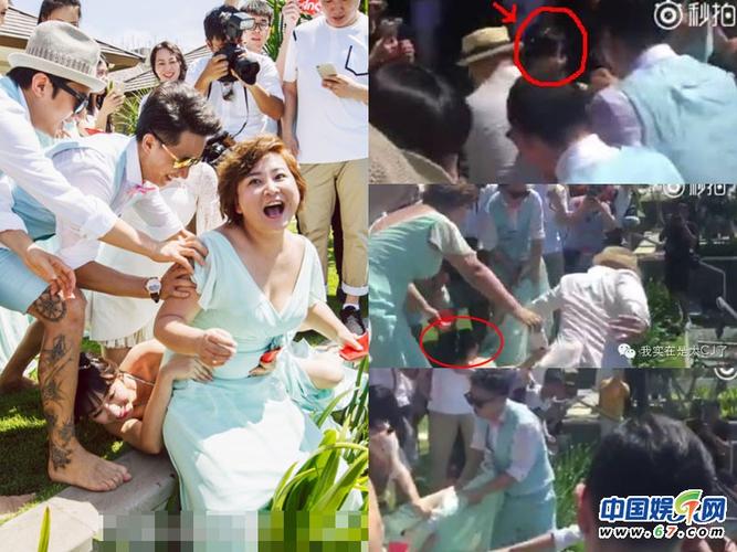 包贝尔柳岩同框瞬间