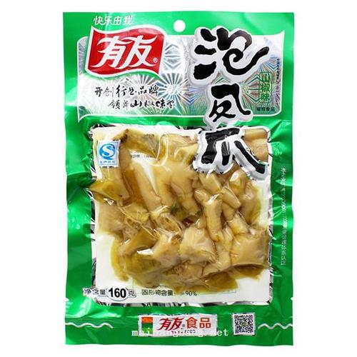 肉类休闲有友泡椒凤爪160g160g