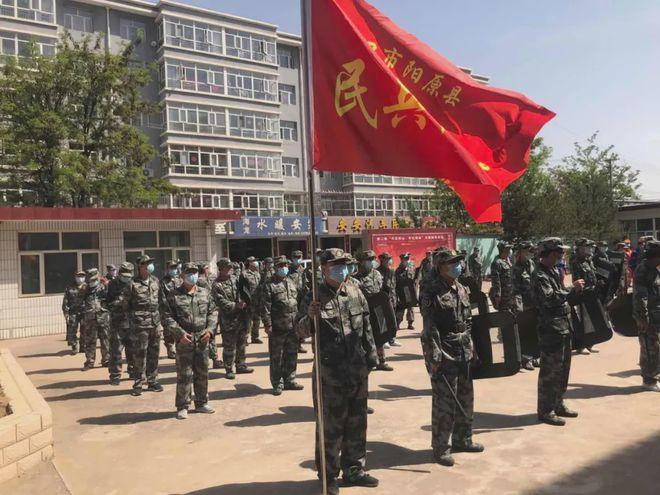 张家口军分区司令员张杰带队到阳原督导检查