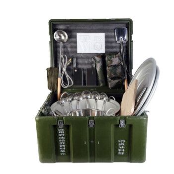 bjsy 连用给养单元行军锅 野外吊锅油罐军迷用品 连用给养单元套装1-1