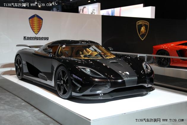 科尼赛克agerar黑色涂装瑞典双涡轮升级