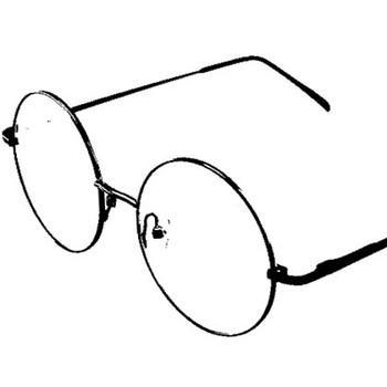 眼镜框创意简笔画