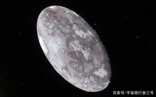 太阳系最奇特的矮行星:像鹅卵石一样的形状,还自带光环