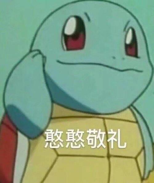 沙雕表情包:憨八龟驾到